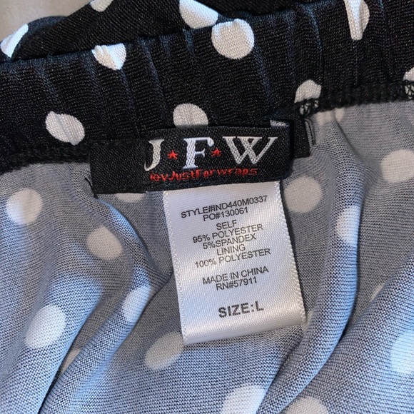 Black and White Polka Dot Dress - Picture 2 of 2